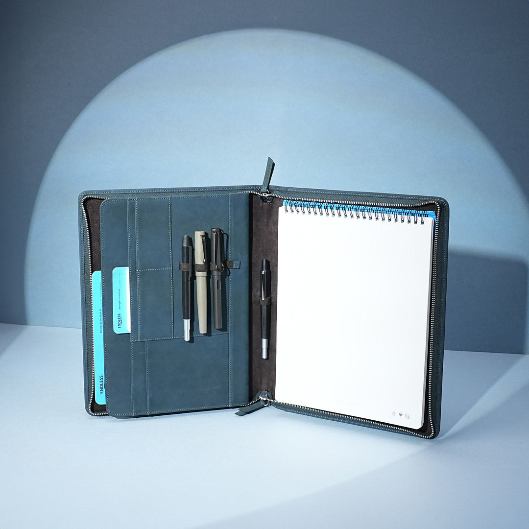 CLEARANCE SALE - Endless A4 Folio - Blue