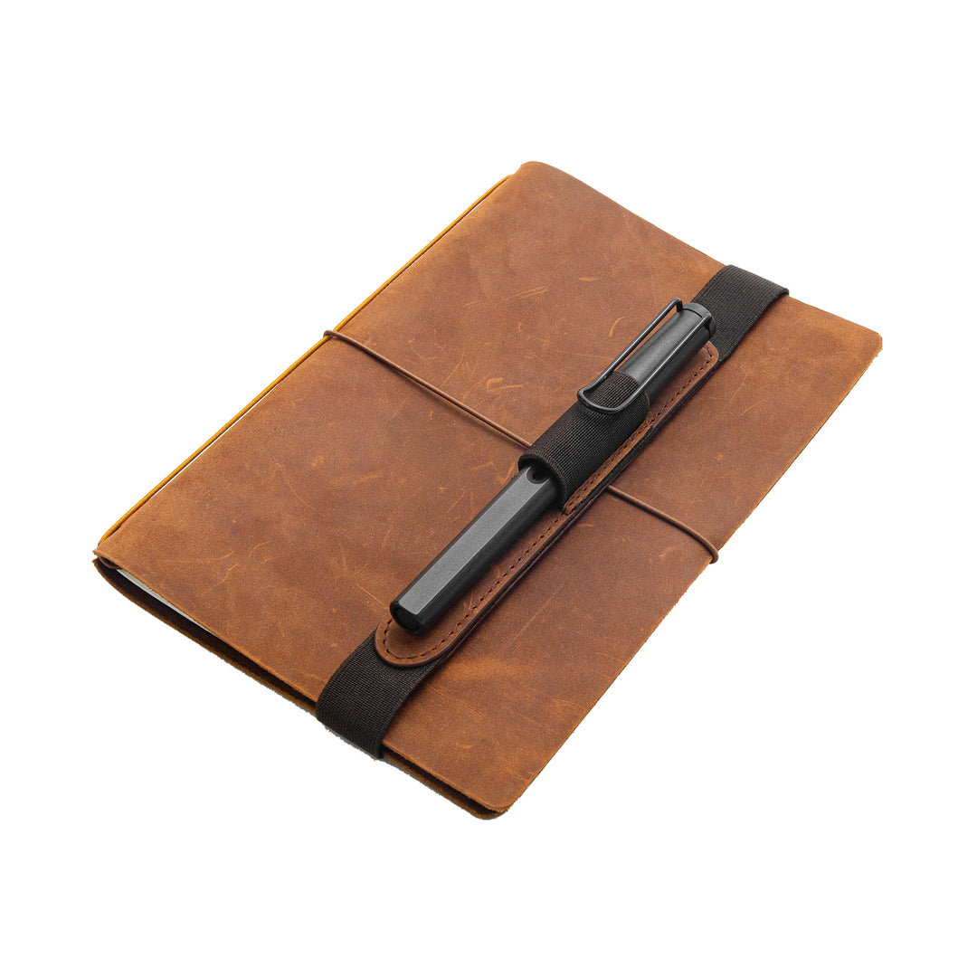Explorer Pocket Refillable Leather Journal Tomoe River Paper