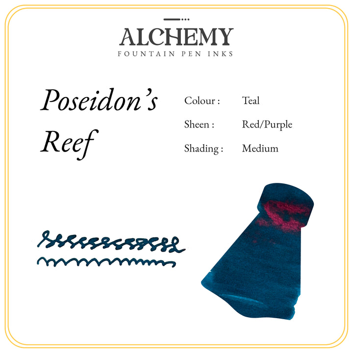 Endless Alchemy Fountain Pen Inks - Poseidon&