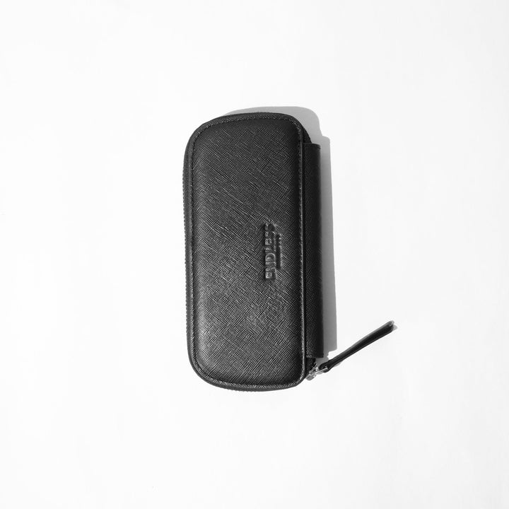CLEARANCE SALE - Endless Companion Leather Adjustable Pen Pouch - 3 Pens - Black
