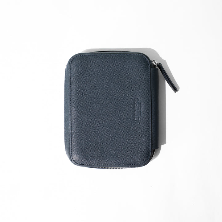 Saffiano 10 Pen Pouch 0004 Blue Back