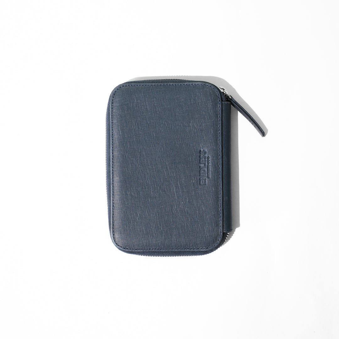 Saffiano 5 Pen Pouch 0006 Blue Back