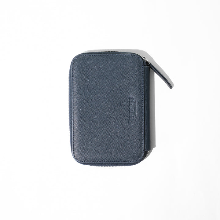 Saffiano 5 Pen Pouch 0006 Blue Back