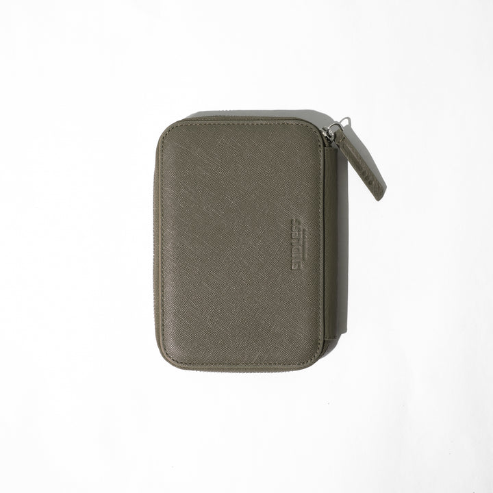 Saffiano 5 Pen Pouch 0010 Green Back