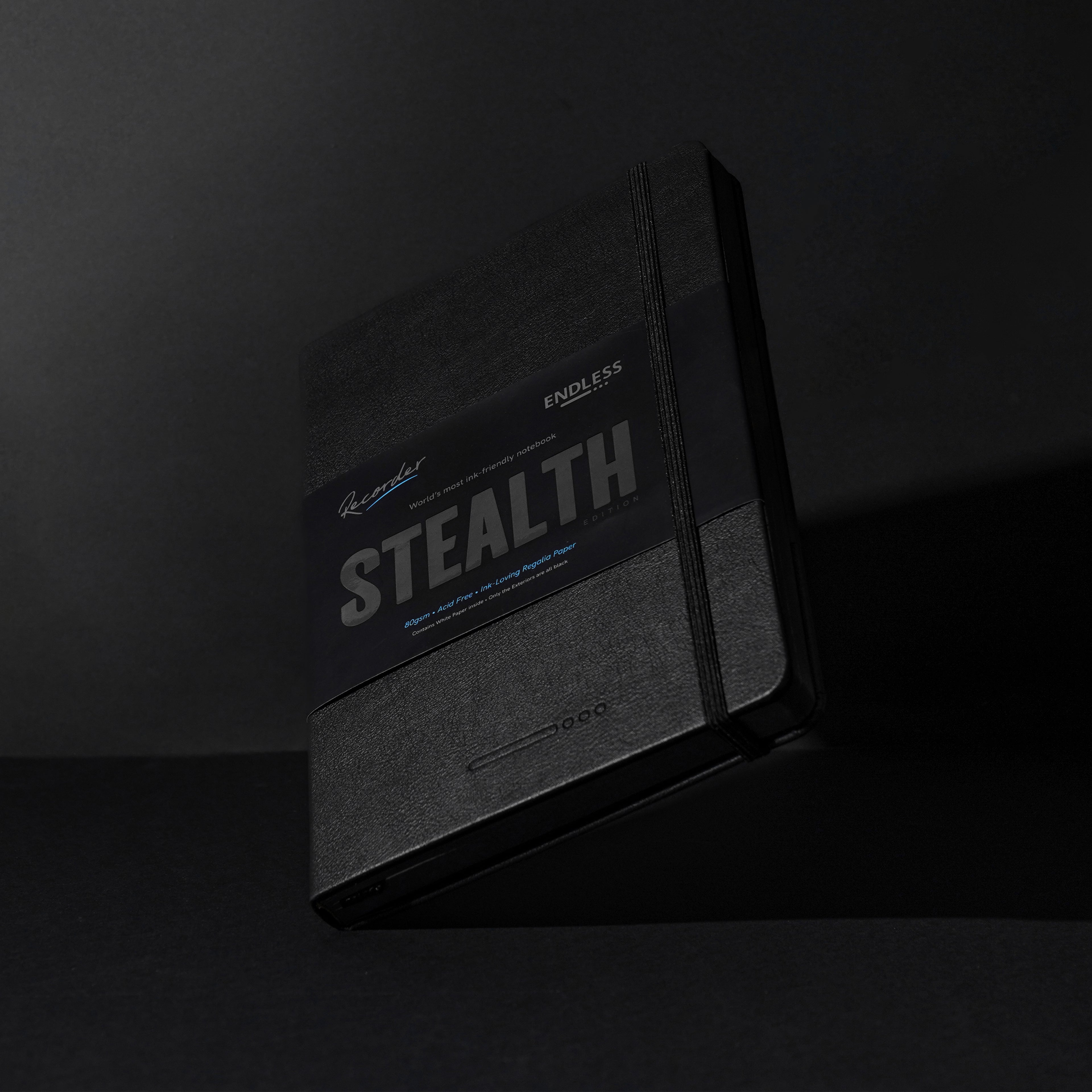 Recorder Notebook - Stealth Special Edition - Regalia Paper - A5
