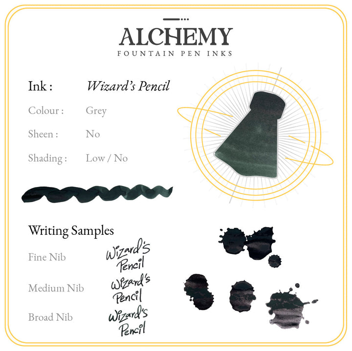 Endless Alchemy Fountain Pen Inks - Wizards Pencil 45 ml