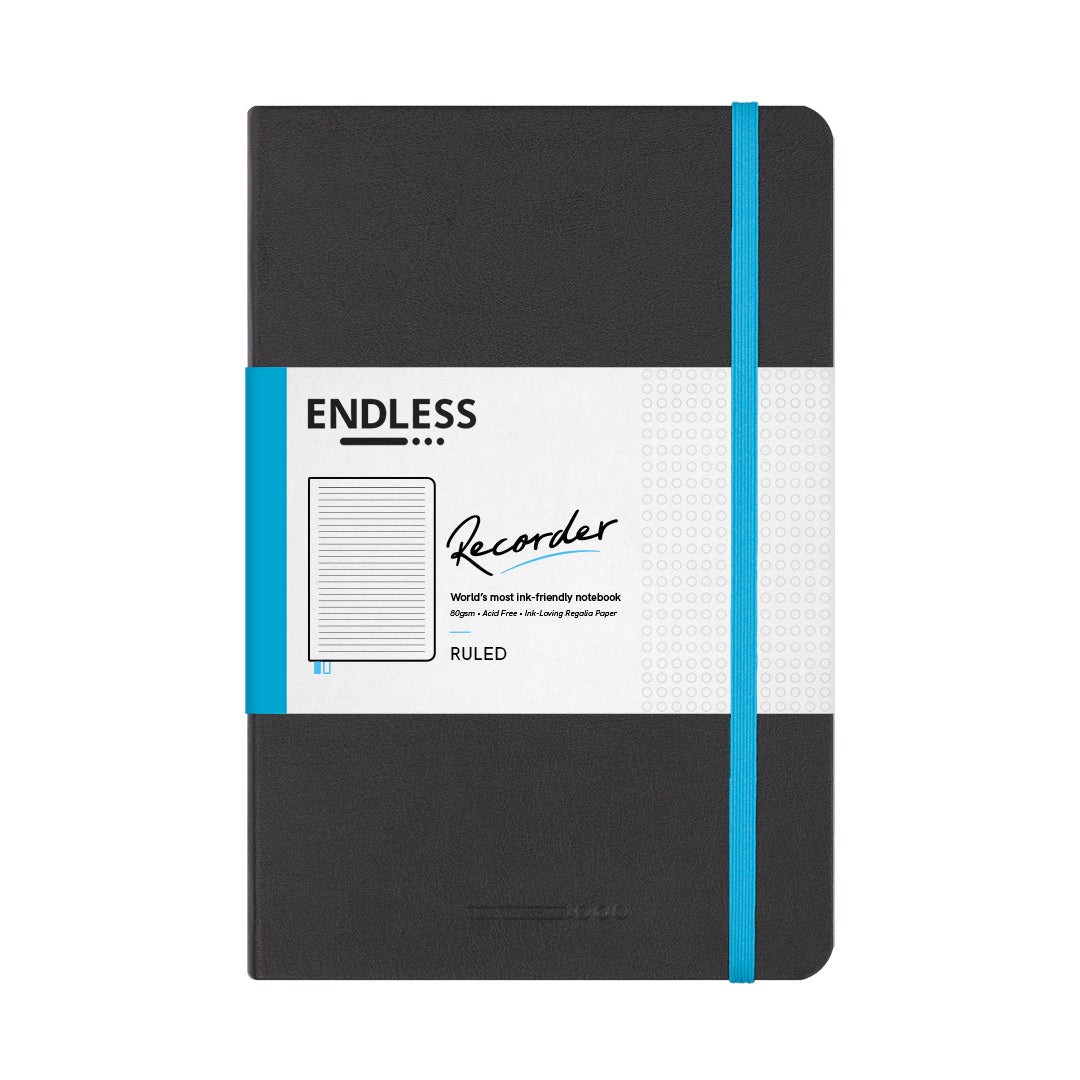 Recorder Notebook - Infinite Space - Regalia Paper - A5