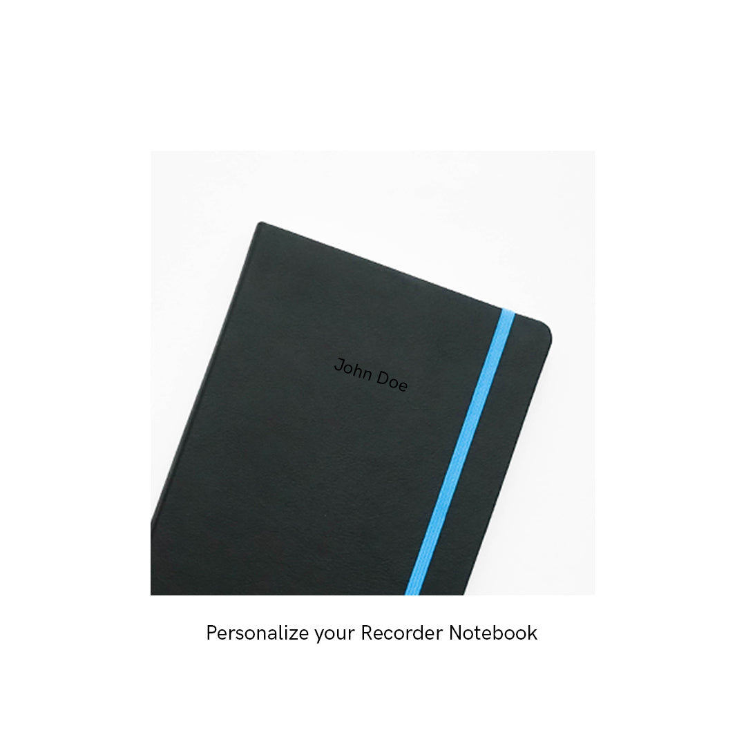 Recorder Notebook - Infinite Space - Regalia Paper - A5