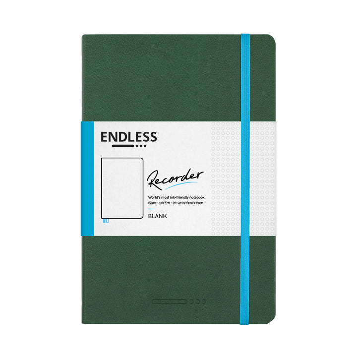 Recorder Notebook - Forest Canopy - Regalia Paper - A5