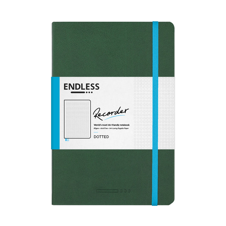 Recorder Notebook - Forest Canopy - Regalia Paper - A5