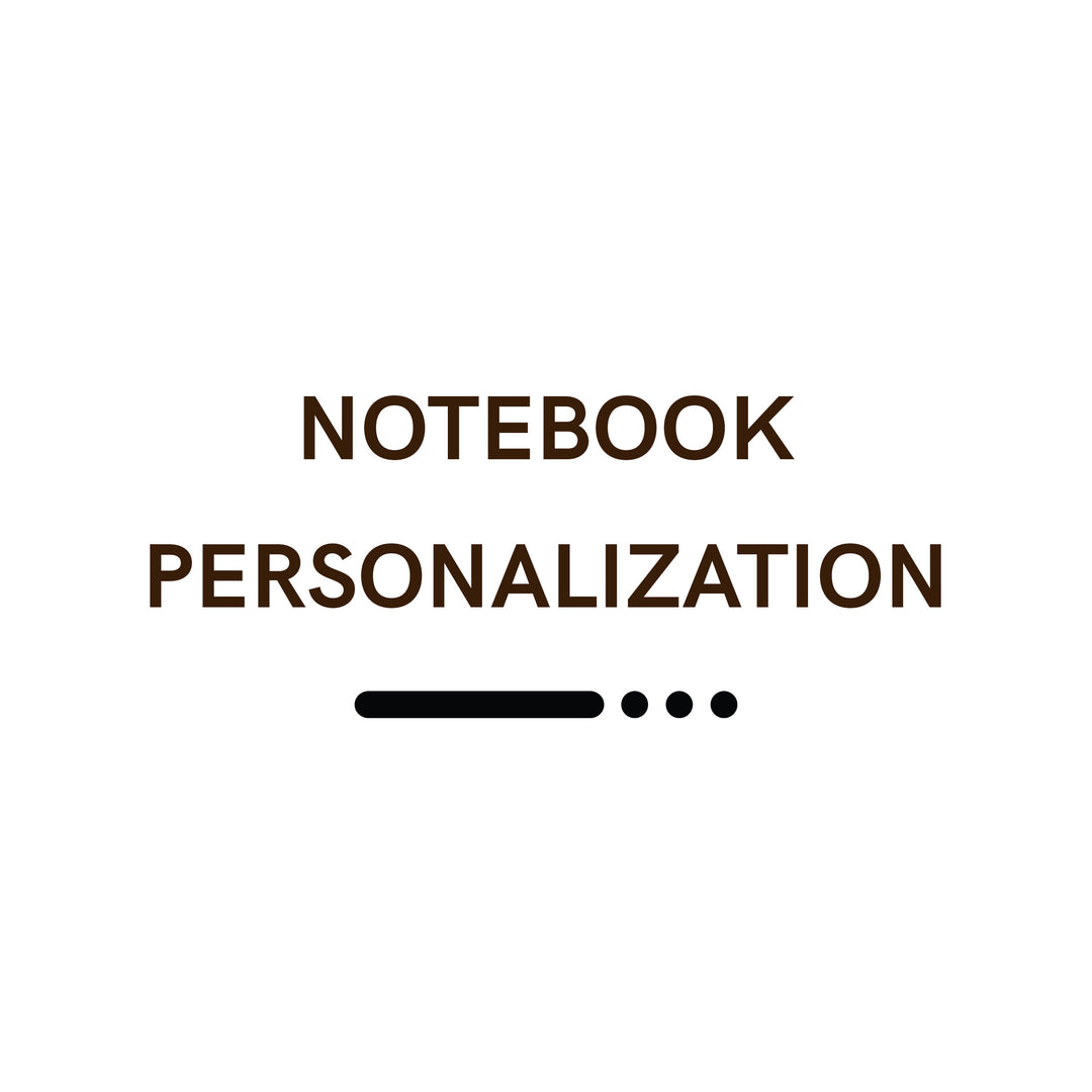 Notebook Personalization
